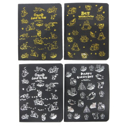 Скетчбук А6 "Коти" чорні...