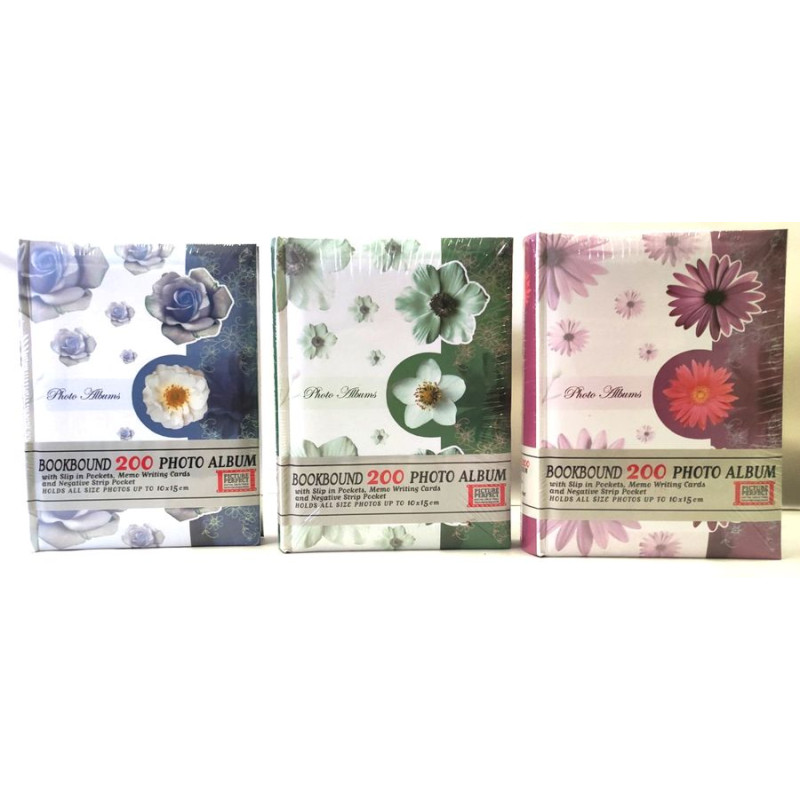 Фотоальбом  Квіти Синій